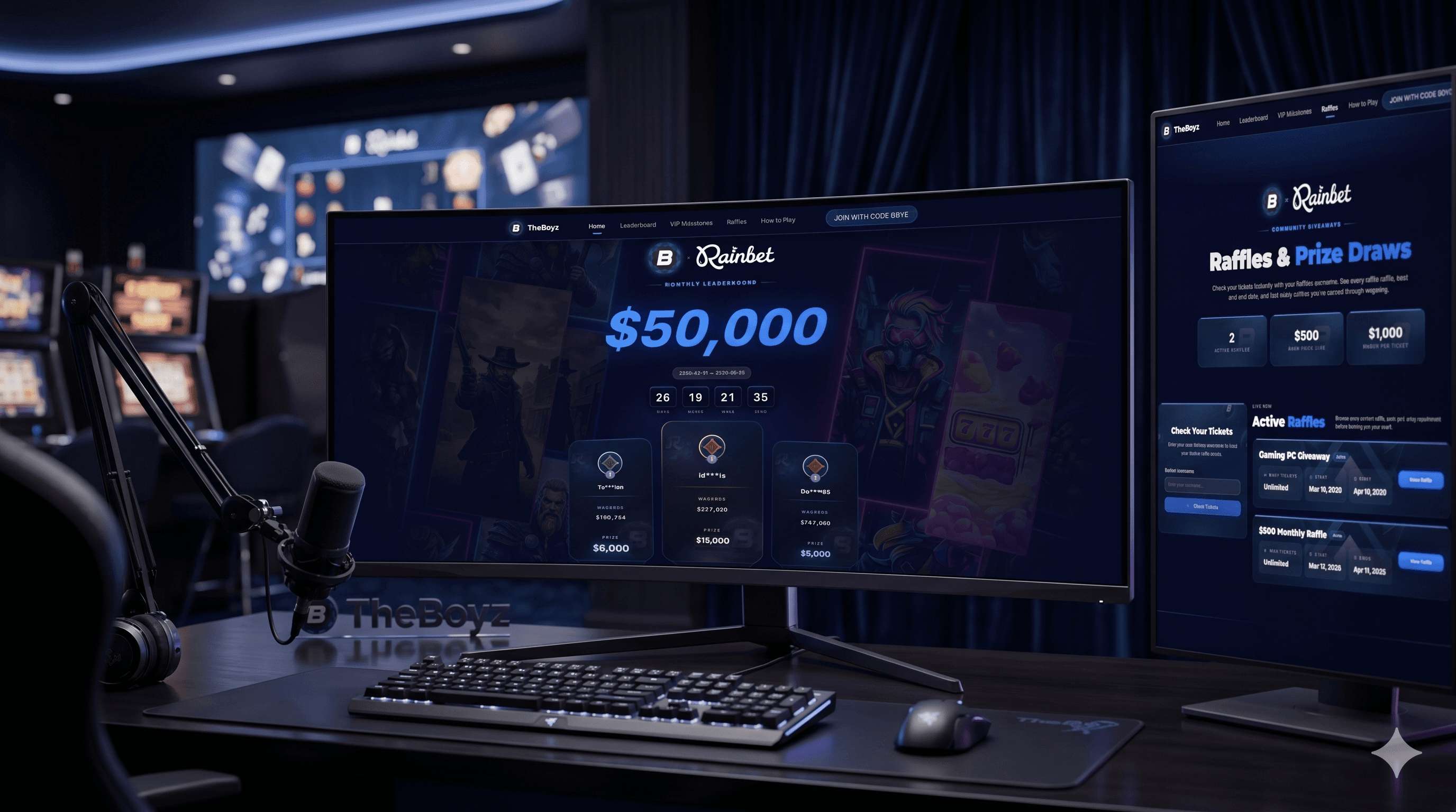 TheBoyz Live Rewards